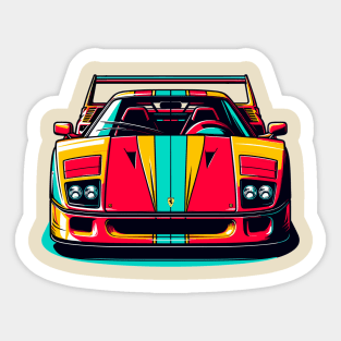 Ferrari F40 Sticker